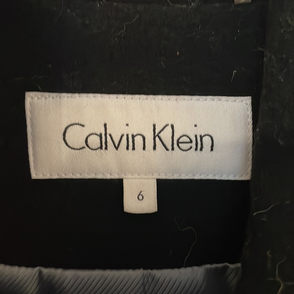 Wool Pea Coat by Calvin Klein. - Picture 2 of 5